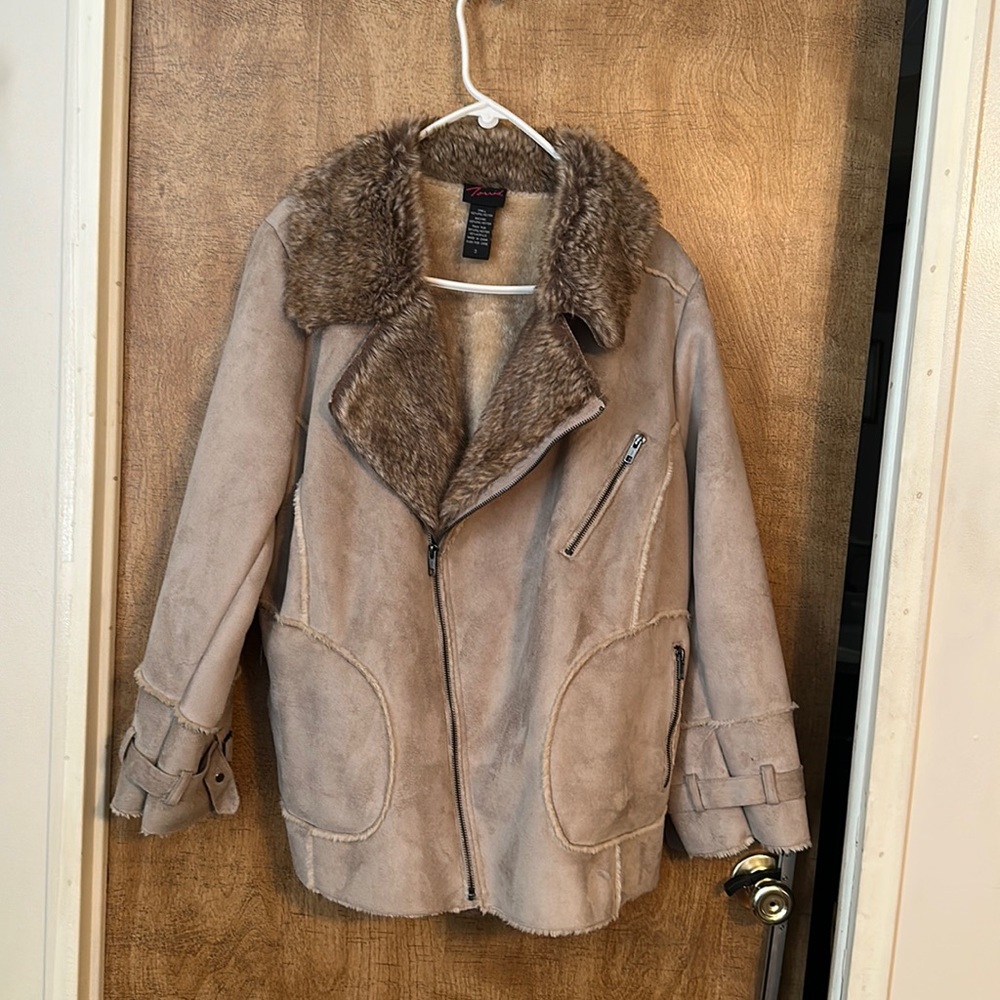Torrid EUC Vegan Suede Jacket